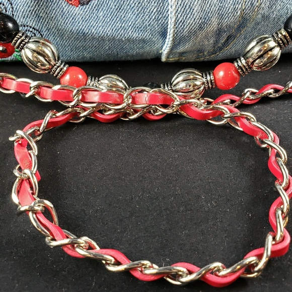 Ladybug Trade Jean's Bag Purse - Picture 2 of 8